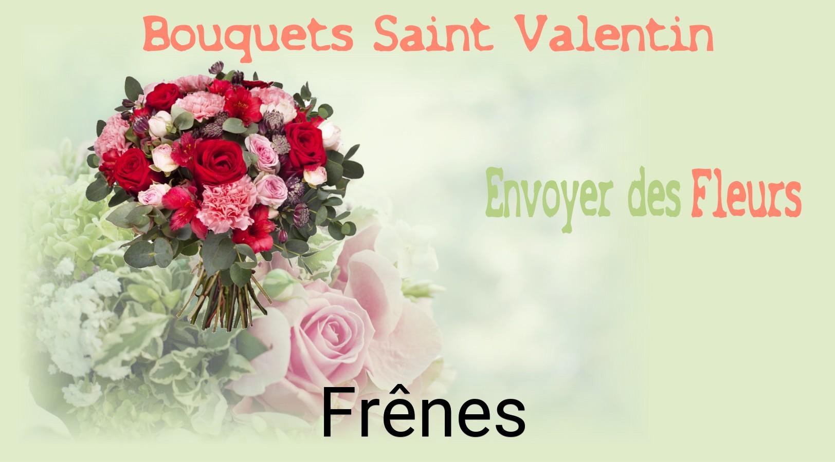 Roses de Saint-Valentin livrées à Frênes